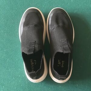 Black Knit Sneakers